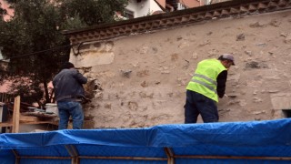 Sinopta tarihi Yeşil Türbenin restorasyon çalışmaları başladı