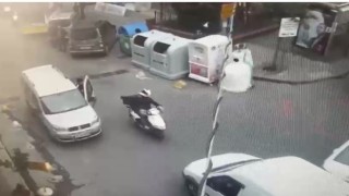 Şişlideki yol kavgası kameraya böyle yansıdı