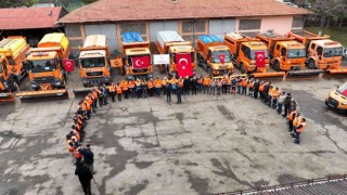 Sivas bin personel ve 500 araçla kışa hazır