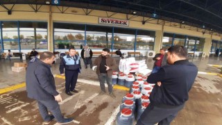 Siverekte kaçak pekmez operasyonu