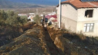 Sondaj yapılırken bulundu, bin metrelik yeni hat ile musluklara ulaştırılacak