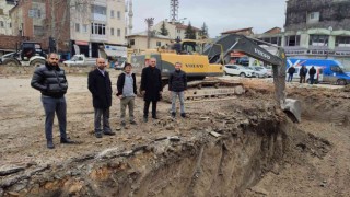 ‘Suluova yaşam merkezi için ilk kazma vuruldu