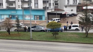 Sungurluda zincirleme trafik kazası