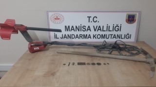 Şüphe üzerine durdurulan araçta Roma dönemi sikkeleri bulundu