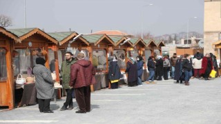 Talas, ‘maharetli ellerle kışa merhaba diyor