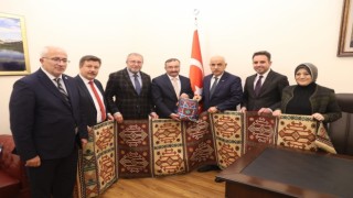 Tarım ve Orman Bakanı Kirişciye projelerini sundular