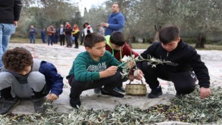 Tarımsal üretim ve tarladan sofraya gıda güvenilirliği bilincinin oluşturulması projesi dahilinde öğrencilere uygulamalı eğitim verildi