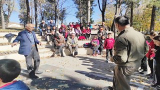 Tavşanlı Mülayim Tepede Dede-torun etkinliği
