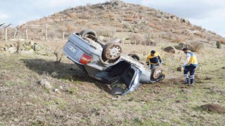 Tavşanlıda trafik kazası: 1 yaralı