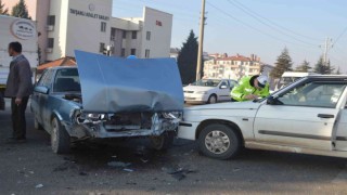 Tavşanlıda trafik kazası, 1 yaralı