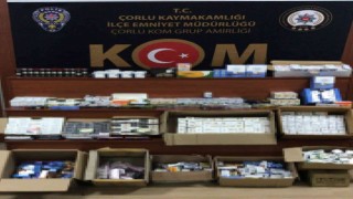 Tekirdağda binlerce cinsel ürün ele geçirildi