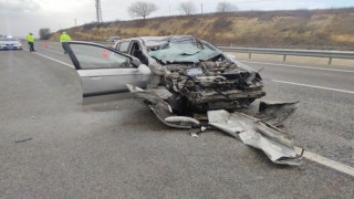 Tekirdağda trafik kazası: 2 yaralı