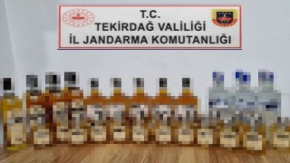 Tekirdağda yılbaşı öncesi kaçak içki operasyonu
