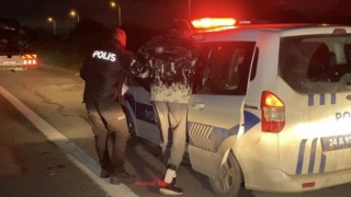 TEM Otoyolunda alkollü ve ehliyetsiz sürücü zincirleme kazaya sebep oldu