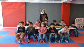 Tercanda çocuk oyun evi açıldı