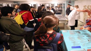 TOBB Fen Lisesi öğrencileri SANKO Üniversitesinde intörnlük ile ilgili bilgi aldı