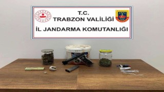 Trabzonda havaya ateş eden şahıs gözaltına alındı