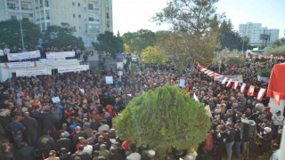Tunusta hükümet karşıtı protesto