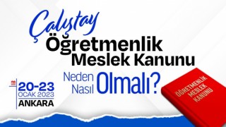 Türk Eğitim-Sen Öğretmenlik Meslek Kanunu Çalıştayı düzenliyor