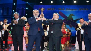 Türk Kültür sancağında nöbet değişimi