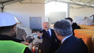 Türkiyeye örnek olacak Ahırlar Projesinin yapımı tüm hızıyla devam ediyor