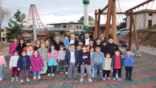 Tutuktan yeni çocuk parklarında inceleme
