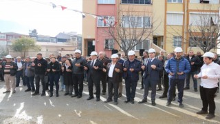 Tuzcumurat mahalle evi temeli atıldı