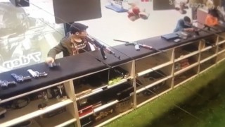 Tuzlada poligonda 8 bin TLlik silah hırsızlığı kamerada