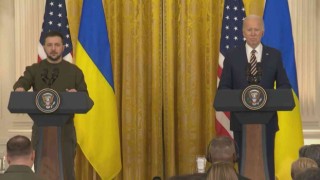 Ukrayna Başkanı Zelenskiy ABD Başkanı Biden ile Washingtonda buluştu