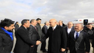 Ulaştırma ve Altyapı Bakanı Karaismailoğlu Ağrıda