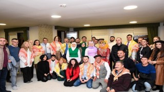 Uşak kültürü yurt dışından gelen konuklara tanıtıldı