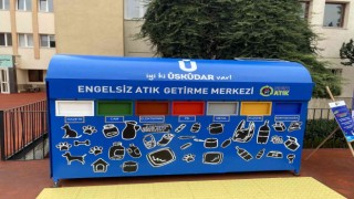 Üsküdarda görme engelliler, atıklarını sesli sensörler aracılığıyla ayrıştırabilecek