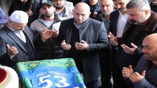 Üzerine kale direği düşen minik Yiğit gözyaşları içerisinde son yolculuğuna uğurlandı