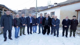 Vali Taşbilekten yılın son günlerinde köy ziyaretleri