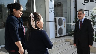 Vali Yılmaz esnaf ziyaretlerini sürdürüyor