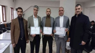 Vartoda başarılı İmam Hatiplere teşekkür belgesi