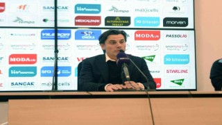 Vincenzo Montella: Zor şartlar altında galip gelmekten dolayı çok mutluyum”