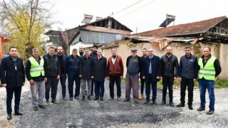 Yaka Mahallesinde yol sevinci