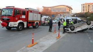 Yaralı baba ve kızı kurtarmak için zamanla yarıştılar