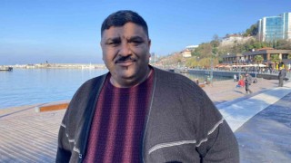 Yazdan kalma günü yaşadılar, kendilerini sahile attılar