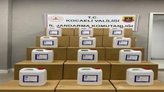 Yılbaşı öncesi 900 litre bandrolsüz etil alkol ele geçirildi