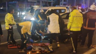 Yolun karşısına geçerken otomobilin çarptığı çocuk ağır yaralandı
