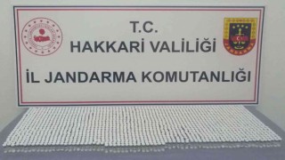 Yüksekovada bin 690 adet kaçak botoks malzemesi ele geçirildi
