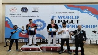 Yunus Emre Ekmekçi, Wushuda ikinci oldu