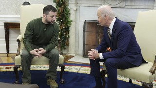 Zelenskiy ve Biden arasındaki ikili görüşme başladı