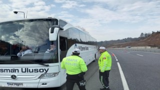 Zonguldakta 29 araç sürücüsüne 29 bin 300 lira ceza