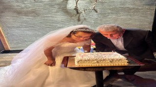 40. evlilik yıl dönümlerinde tekrardan düğün yaptılar