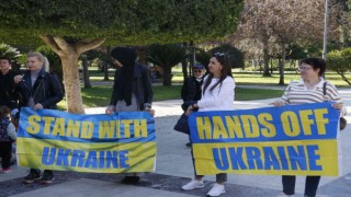 Adanada yaşayan Ukraynalılar, Ukrayna Birlik Gününü kutladı