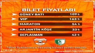 Adanaspor, Bodrumspor maçının biletleri satışa çıktı