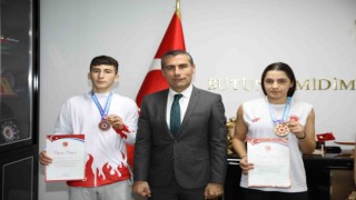 Adıyamanlı sporcular 1 altın 1 bronz madalya kazandı